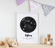 METRYCZKA plakat inicjał A4 21x30 cm do druku