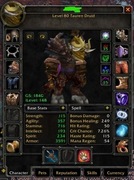 Warmane Icecrown konto Horda Druid