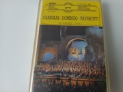 CARRERAS DOMINGO PAVAROTTI IN CONCERT VOL1  KASETA MAGNETOFONOWA