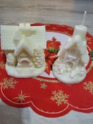 Świece świąteczne sojowe