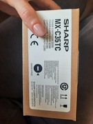 Toner czarny Sharp MX C357F