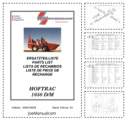 WEIDEMANN 1050 DM Wheel Loader Parts Catalog Katalog części