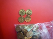 1 gr grosz 1992  97 sztuk monet.