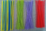 Spirale do Bindowania Papieru 5 Kolorów 100 sztuk