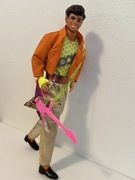 Barbie Ken rockers rock stars Derek 1986 kolekcjonerski kompletny vintage