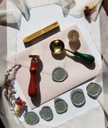 Stempel pieczęć do lakowania kopert, ŚLUB