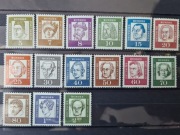 BERLIN ZACHODNI 1961r Mi 199-213 ** 