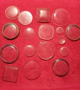 Szkiełka do zegarków z plexi, używane