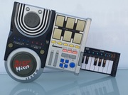 Mix Me DJ  zabawkowa konsola DJ (ok. 2004) z mini-grooveboxe