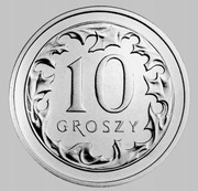 10 groszy 2023 r. z woreczka MW