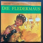 Johann Strauss, Die Fledermaus, LP, UK, 1963