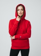 Oryginalna Bluza Champion Powerblend Hoodie | Czerwona | Rozmiar XS (USA)