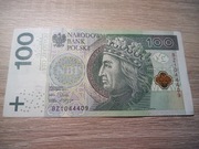 Banknot 100 zł. Kolekcjonerski. 