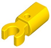 LEGO 11090 Yellow, Bar Holder Clip uchwyt 2 SZTUKI