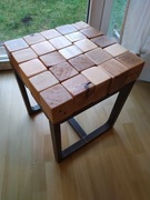 Stolik Drewniany Ręcznie Robiony Unikat