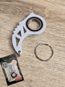 Keyspinner Marmurowy - Brelok Druk3d KeyRambit KeyFlipper fidget mixGadzet 