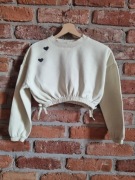 krótka żółta bluza * H&M