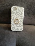 Etui portfel iPhone 7 8 SE 2020 SE 2022 panterka biała