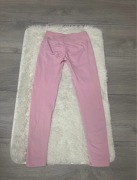 Legginsy gym glamour s różowe