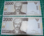 Indonezja 2000 rupii 2009 P.148 UNC