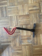 Składany wieszak ściemny rowerowy hak na ścianę mocowanie uchwyt na rower