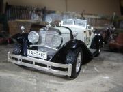 Mercedes Benz SSK Bburago bez pudła 1:24