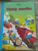 Książka bajki smerfy wyścig smerfow