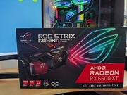 AMD Radeon RX 6600 XT rog strix 8 GB stan idealny 