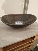 Umywalka kamienna z marmuru Nero Marquina, warszawa