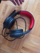 Słuchawki gamingowe z mikrofonem Trust GXT - czarno-czerwone, Jack 3.5mm