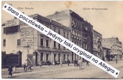 LESZNO LISSA Hotel Rakieta Ulica Cesarza Wilhelma reklamy Samuś Breslauer