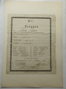 Sprzedam stare świadectwa szkolne z 1886r.