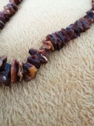 Oryginalne korale z bursztynu