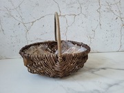 Bardzo Duży Solidny Piknikowy Uniwersalny Kosz Wiklinowy 