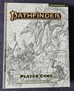 Pathfinder 2nd Ed.: Player Core Sketch Cover
