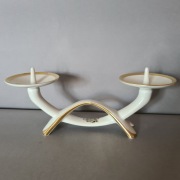 Piękny porcelanowy świecznik, sygnowany ALKA KUNST BAVARIA