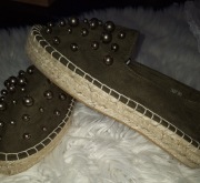Espadryle z koralikami Reserved nowe