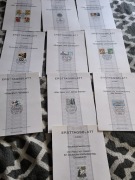 Karty pierwszego dnia obiegu Ersttagblatt znaczek pocztowy wyprzedaż 