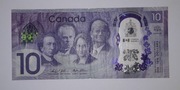 Kanada 10 dolarów 2017