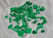 Klocki Lego Mix Green  Zielone (100G)