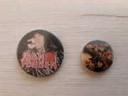 przypinki Iron Maiden Bruce Dickinson The Trooper thrash heavy metal rock