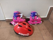 Rolki dziecięce różowe