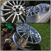 POLEROWANIE wibracyjne renowacja felgi motocykle