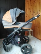 Wózek dziecięcy Adamex Vicco Carmel/Grey 3w1.