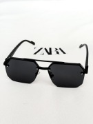 Okulary przeciwsłoneczne męskie z metalową ramką Modern Style ~ Zara