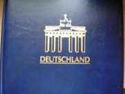 NIEMCY - klaser z kompletem kart na znaczki z lat 2004-2008