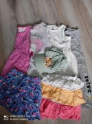 Ubrania letnie dla dziewczynki 110-116