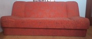 Czerwona sofa/wersalka rozkładana