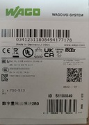 Wago 750-513 2RO moduł wyjść przekaźnikowych 2-kanałowy 