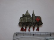 Magnes na lodówkę - 323g. VALETTA z przywieszkami